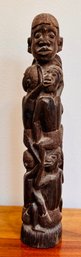 Makonde 'Tree Of Life' (Ujamaa) Sculpture Traditional Style Of Wood Carving From Tanzania