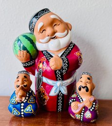Babaychiki Hand-painted Ceramic Souvenirs From Uzbekistan