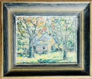 Original Oil On Canvas Painting Signed By Artist