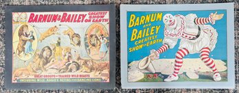 Reproductions Of Classic Barnum & Bailey Circus Advertising Materials
