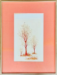 Kenji Ushiku Japanese Woodblock Print