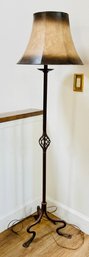 Traditional Wrought Iron Floor Lamp