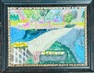 Framed Original Oil Painting On Canvas