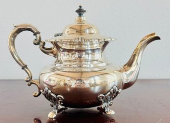 Victorian Sterling 950 Silver Tea Kettle