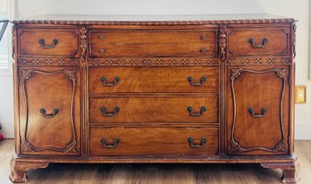 1920's Mahogany Sideboard Table Buffet