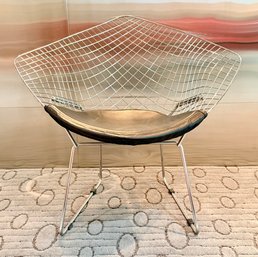 Bertoia Mid Century Modern Diamond Chair 1 Of 2