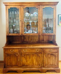 Ethan Allen Old World Treasures China Hutch