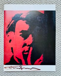 Warhol At CSU, Legends Portfolio, Signed. 1 Of 2
