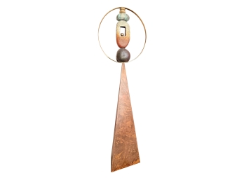 WC Zen Balance Sculpture By Artist Warren Cullar, Signed And Numbered 6 Out Of 25