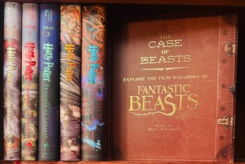 Illustrated Harry Potter And The Case Of Beasts By Mark Salisbury