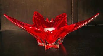 Vintage Murano Glass Centerpiece Bowl