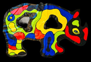 Rhinoceros Inflatable Sculpture By Niki De Saint Phalle