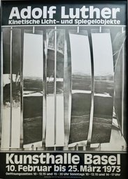 Adolf Luther Lights And Mirrors Show Framed Poster