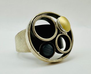 Christophe Poly Modernist Studio Ring Size 7.5