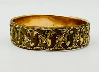 14k Yellow Gold Ring Size 6