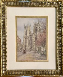 Framed Print York Minster In England By Pat Bell
