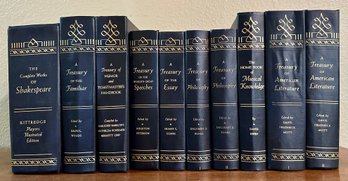 Vintage Grolier Treasury Series Anthology Set