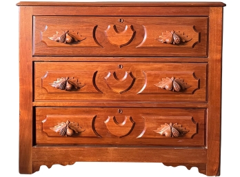 Antique Victorian 3 Drawer Dresser