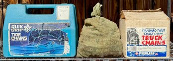 Assorted Lot Of Tire Snow Chains