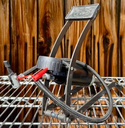 Bell Step-on Bike Pump With Nozzle Attachments