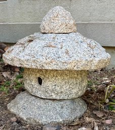 Japanese Style Stone Lantern Yard Art