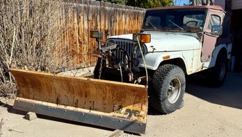 1972 JEEP CJ-5 OPEN BODY WITH PLOW