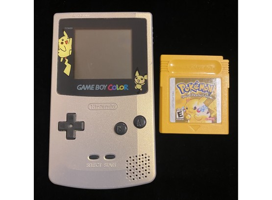 Limited Edition Gameboy Color Pokemon Gold And Silver Edition