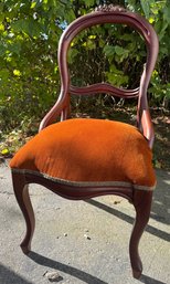 Beautiful Antique Victorian Parlor Chair