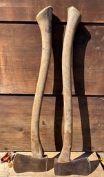 Lot Of Two Vintage Farm Axes Including Breck's Victor