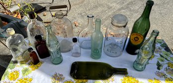 Lot Of Vintage Bottles