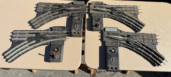 Lot Of Four Lionel Train Switch Tracks