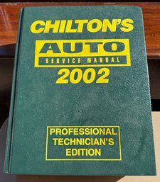 2002 Chiltons Auto Service Manual