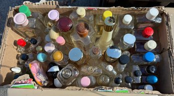 Large Lot Of Vintage Bottles, Most Perfume