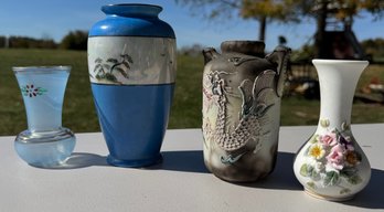 Lot Of Four Small Vases