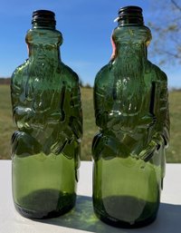 Lot Of Two Poland Spring Bottles
