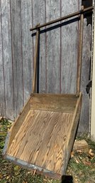 Antique Wooden Snow Scoop Shovel