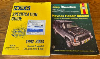 Lot Of Two Auto Repair Manuals