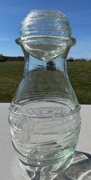 Beautiful Hand-Blown Juice Carafe- Signed