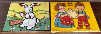 Lot Of Two Vintage Childrens Puzzles