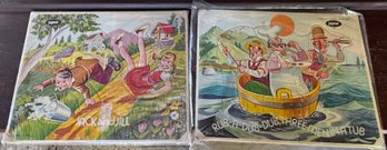 Lot Of Two Vintage Jaymar Children's Nursery Rhyme Puzzles