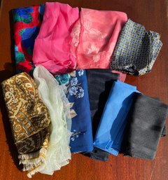Lot Of Vintage Scarves Including Sarah Coventry