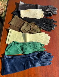 Lot Of Vintage Gloves