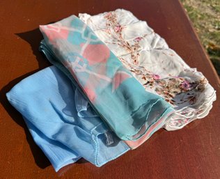 Lot Of Vintage Scarves #2