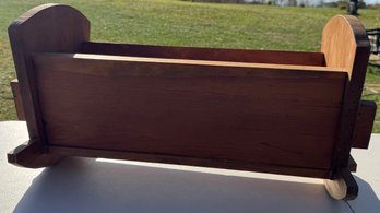 Vintage Wooden Baby Doll Cradle