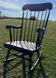 Vintage Wooden Rocking Chair