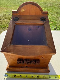 Wooden Sugar Box