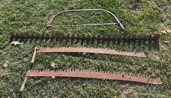 Lot Of Four Antique Saws