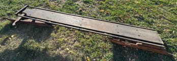 Antique Toboggan Sled #1