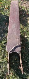 Antique Toboggan Sled #2