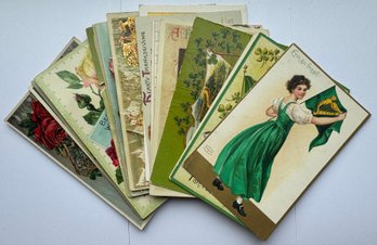 Lot Of Miscellaneous Special Occasion /Holiday Early Postcards